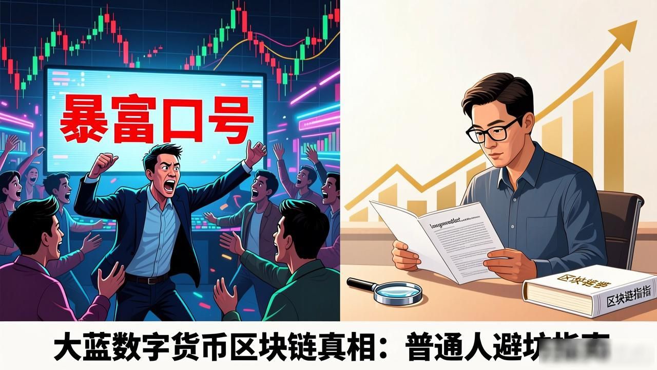 大蓝数字货币区块链真相：普通人避坑指南