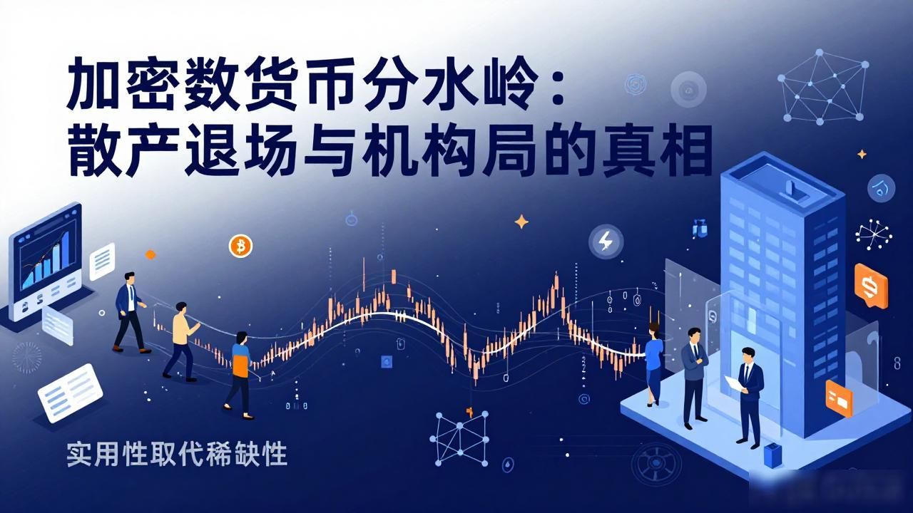加密数字货币分水岭：散户退场与机构入局的真相