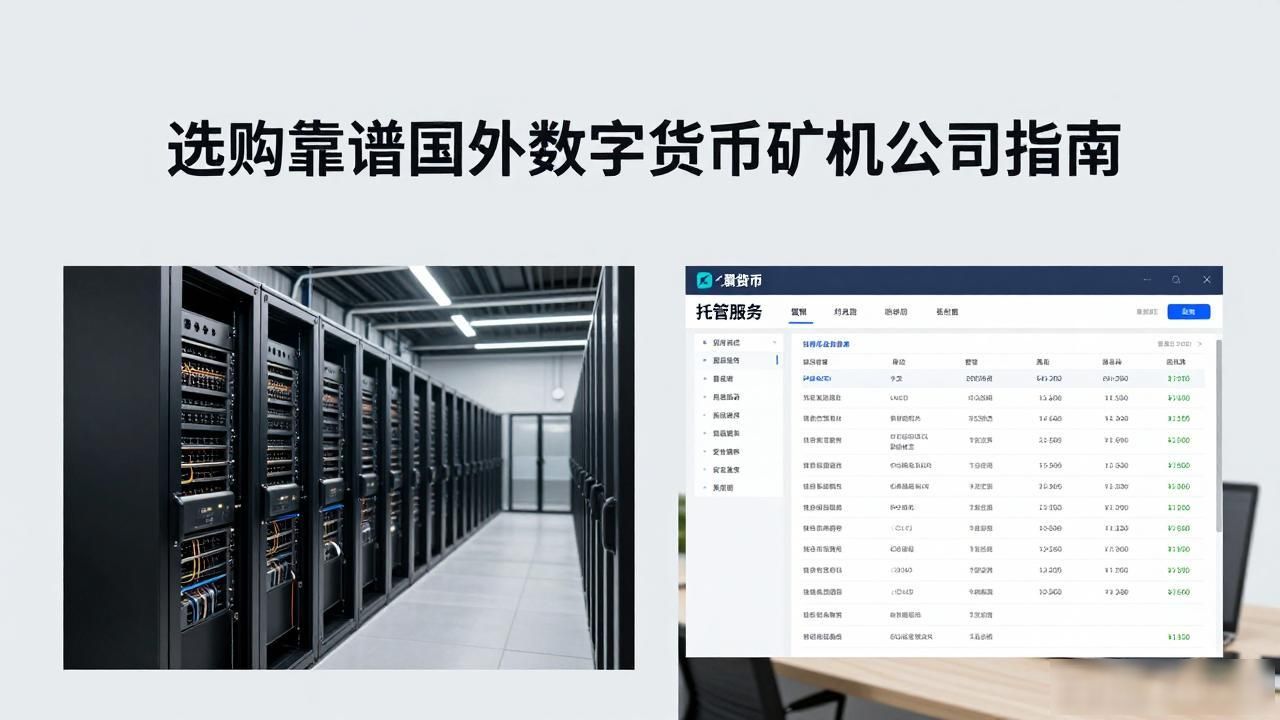 选购靠谱国外数字货币矿机公司指南