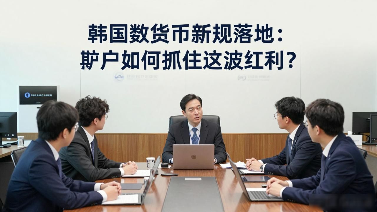 韩国数字货币新规落地：散户如何抓住这波红利？