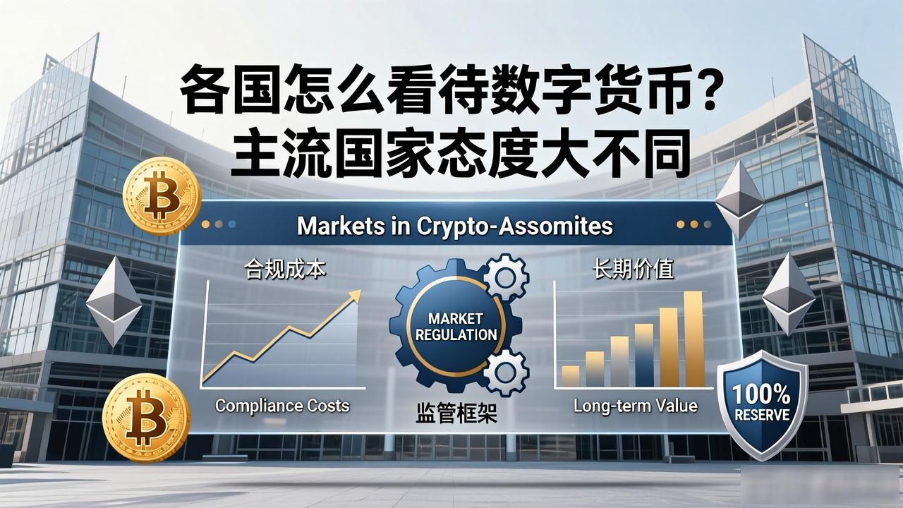 各国怎么看待数字货币？主流国家态度大不同