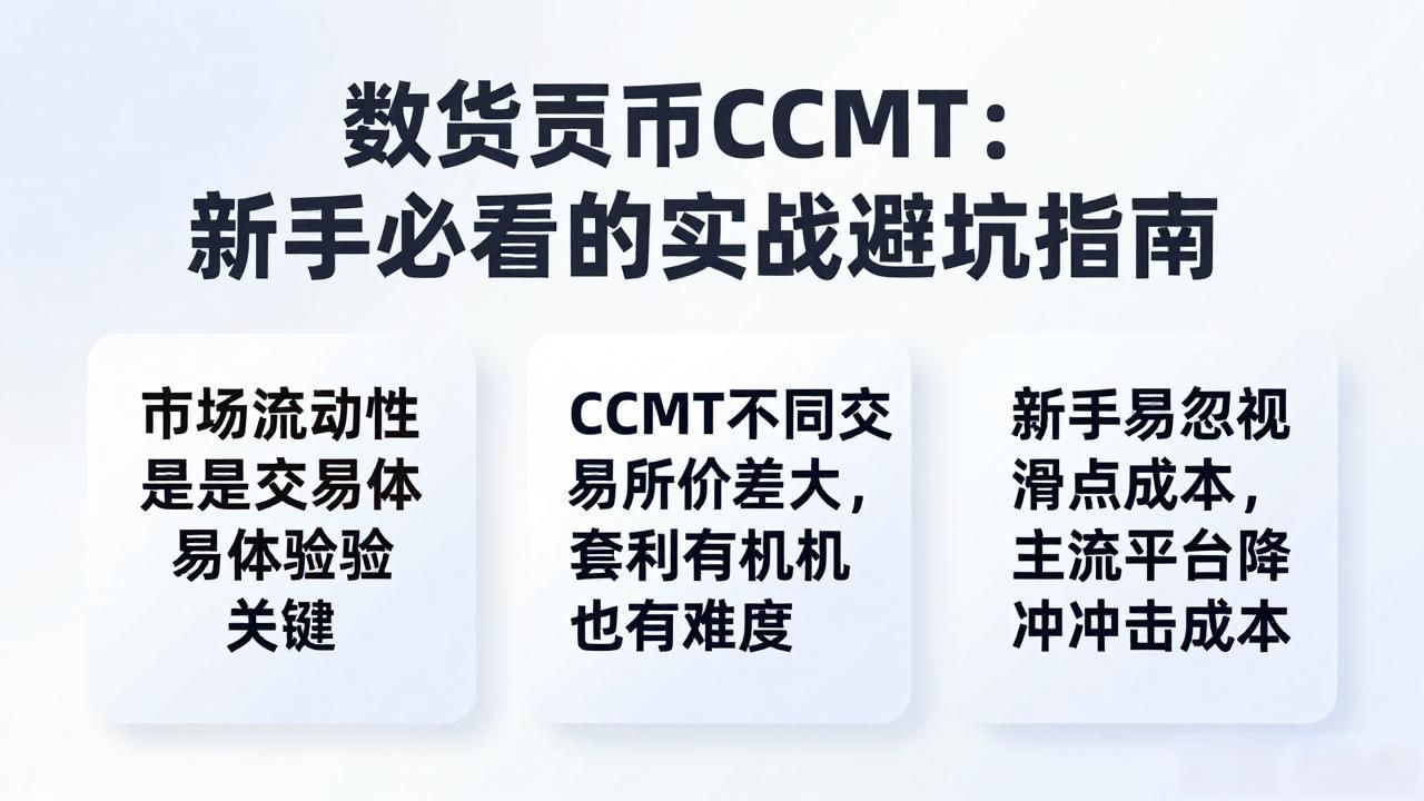 数字货币CCMT：新手必看的实战避坑指南
