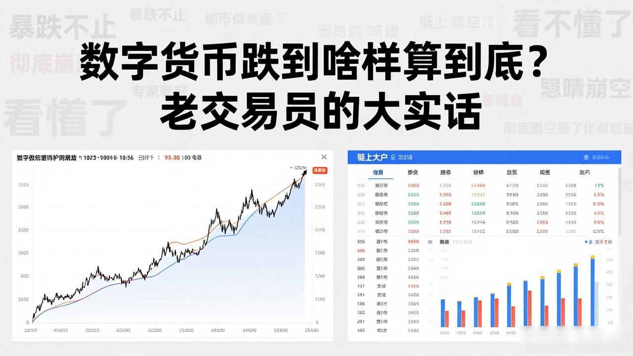 数字货币跌到啥样算到底？老交易员的大实话