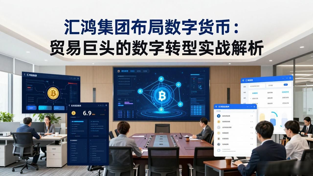 汇鸿集团布局数字货币：贸易巨头的数字转型实战解析