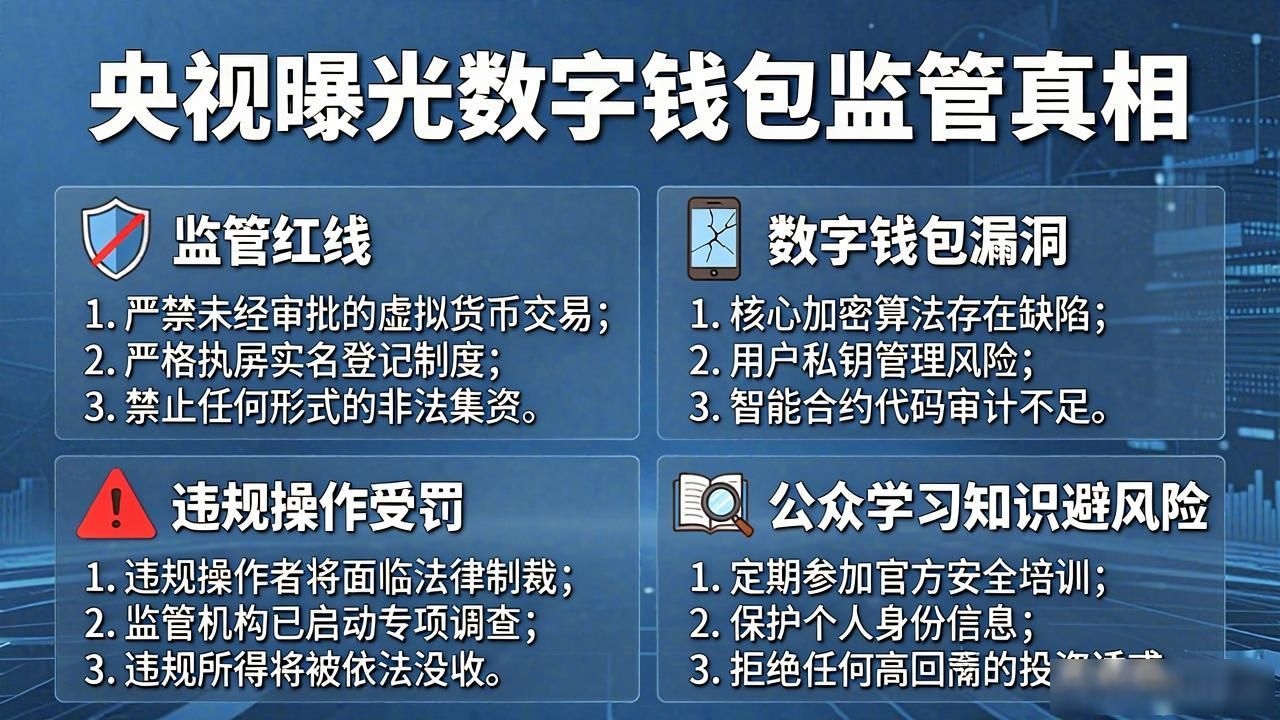 央视曝光数字钱包监管真相
