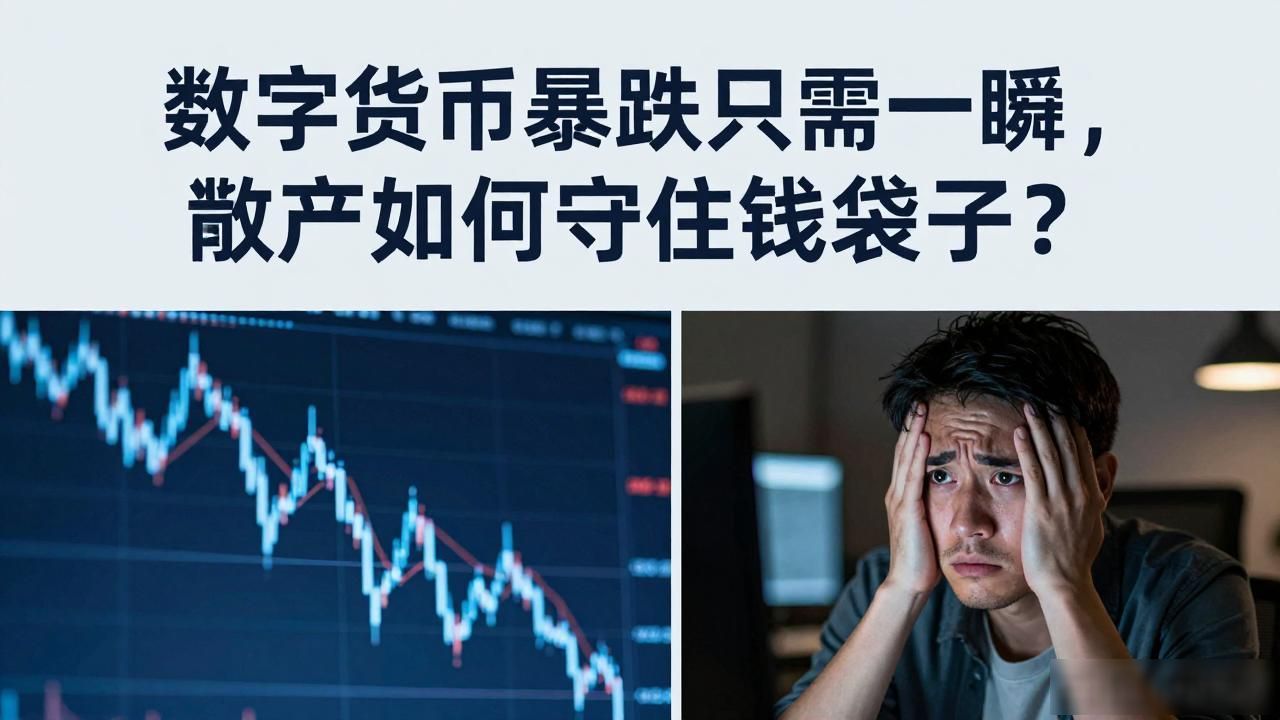 数字货币暴跌只需一瞬，散户如何守住钱袋子？