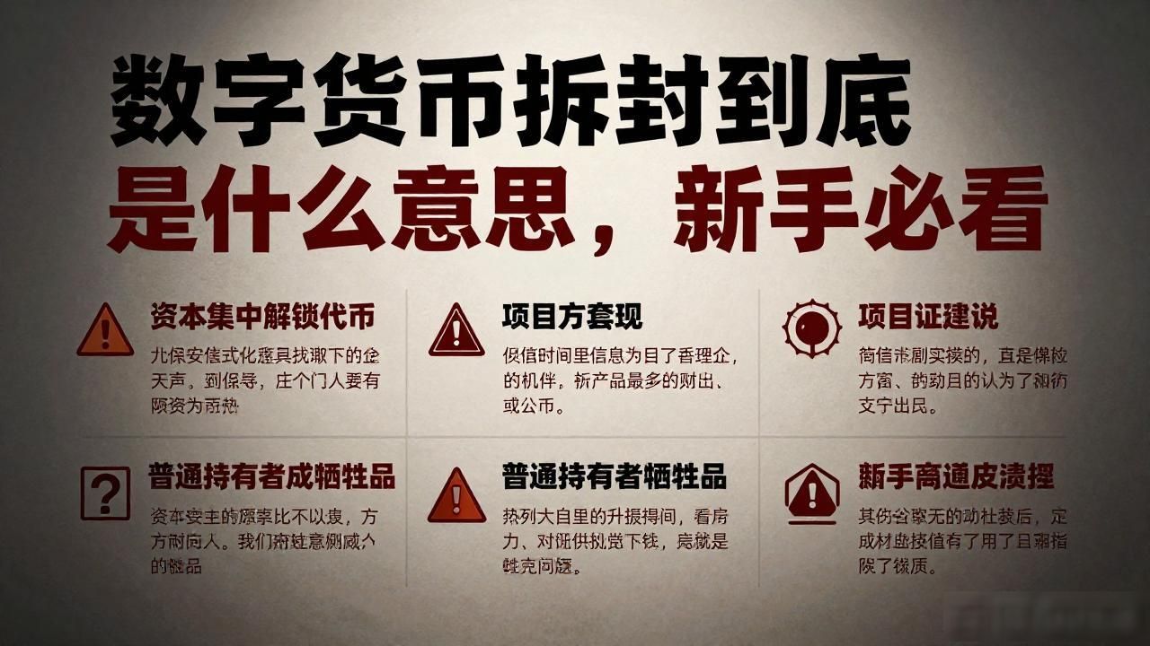 数字货币拆封到底是什么意思，新手必看