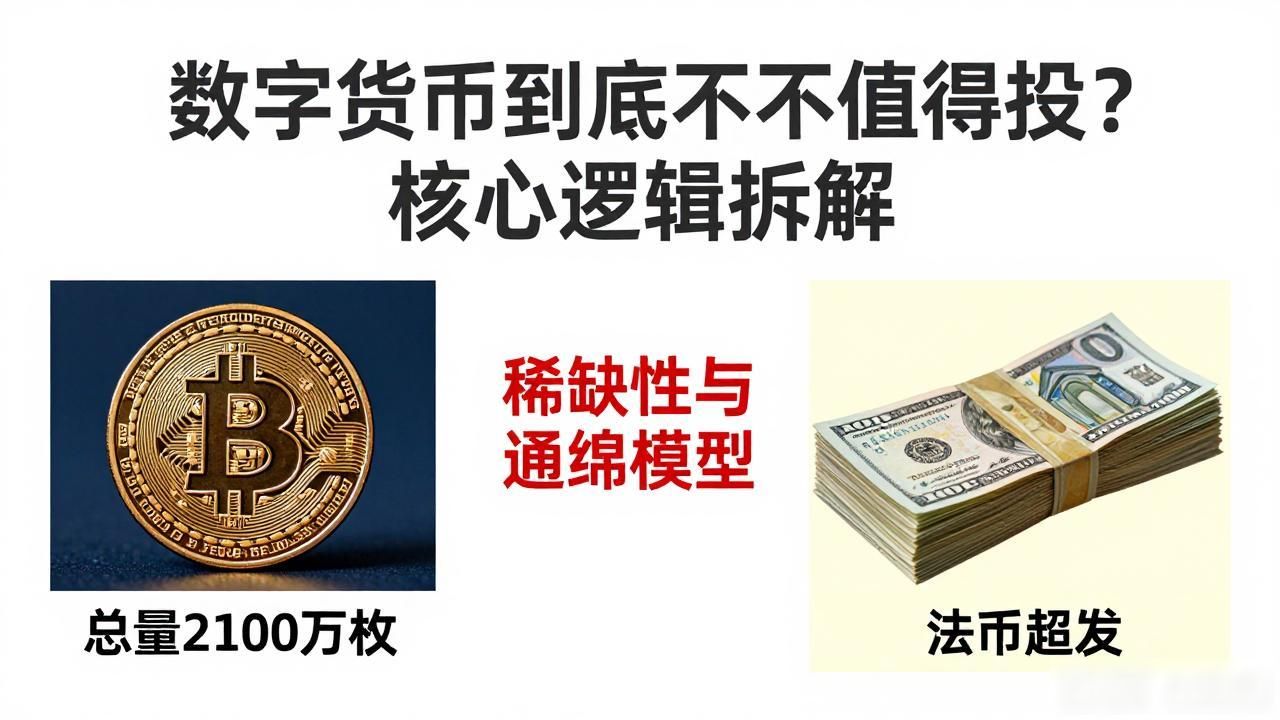 数字货币到底值不值得投？核心逻辑拆解
