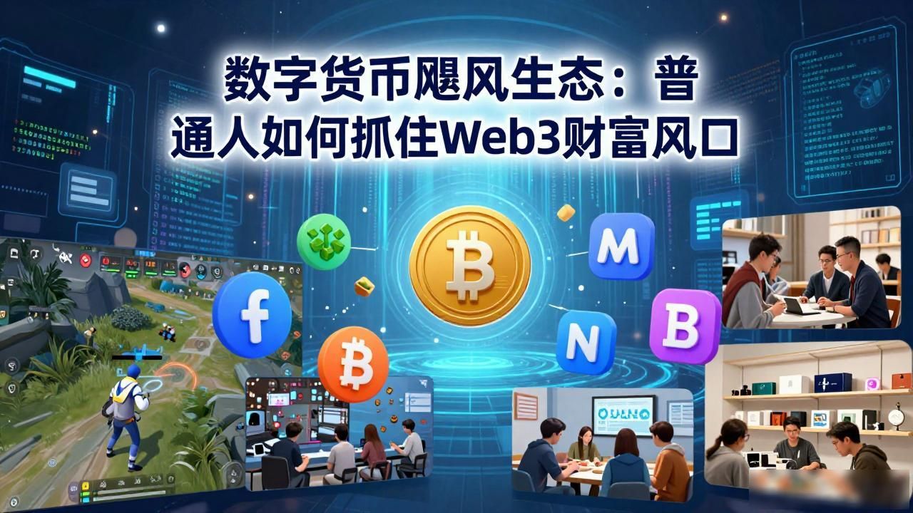 数字货币飓风生态：普通人如何抓住Web3财富风口