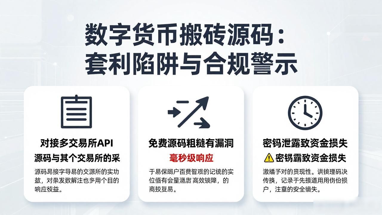 数字货币搬砖源码：套利陷阱与合规警示