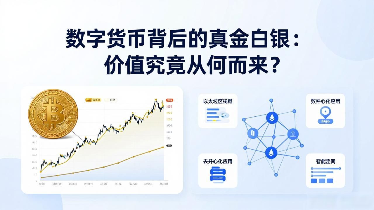 数字货币背后的真金白银：价值究竟从何而来？