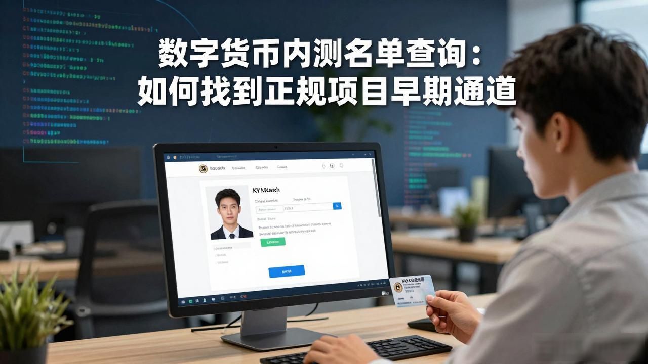 数字货币内测名单查询：如何找到正规项目早期通道