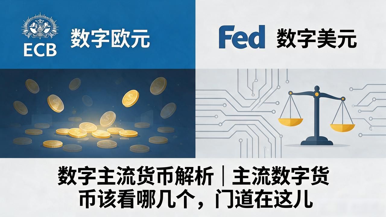 数字主流货币解析｜主流数字货币该看哪几个，门道在这儿