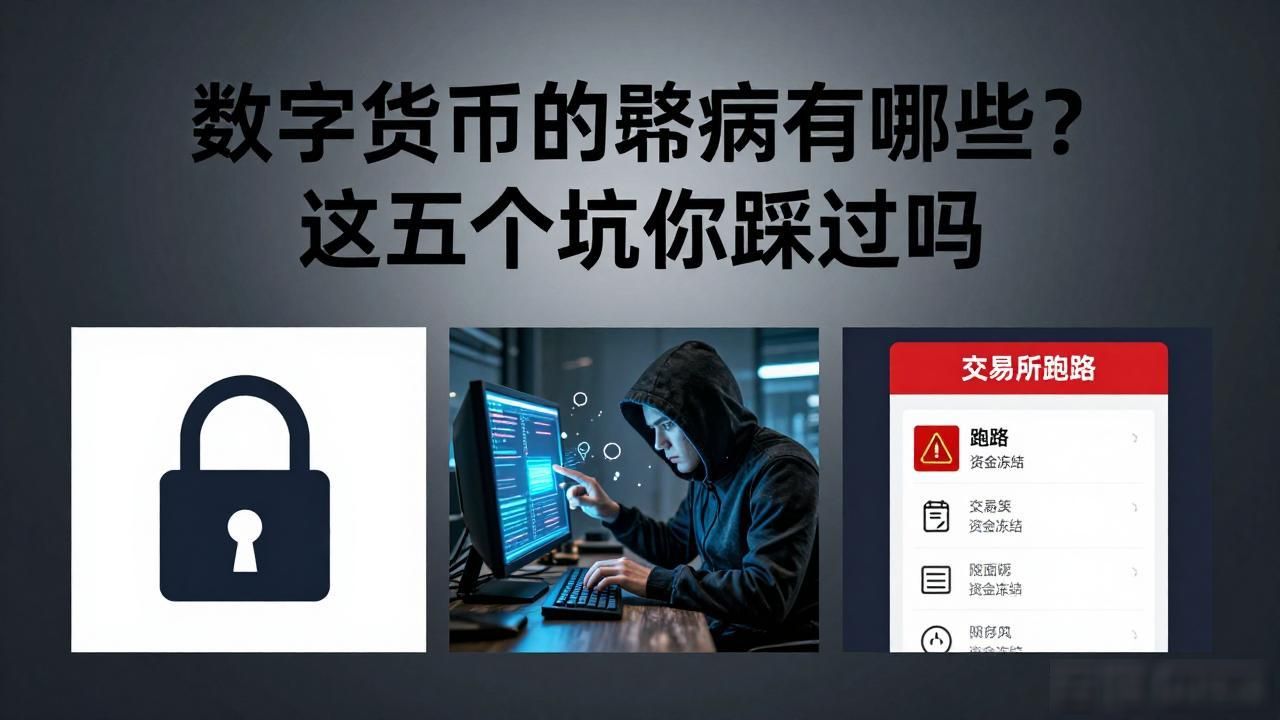 数字货币的弊病有哪些？这五个坑你踩过吗