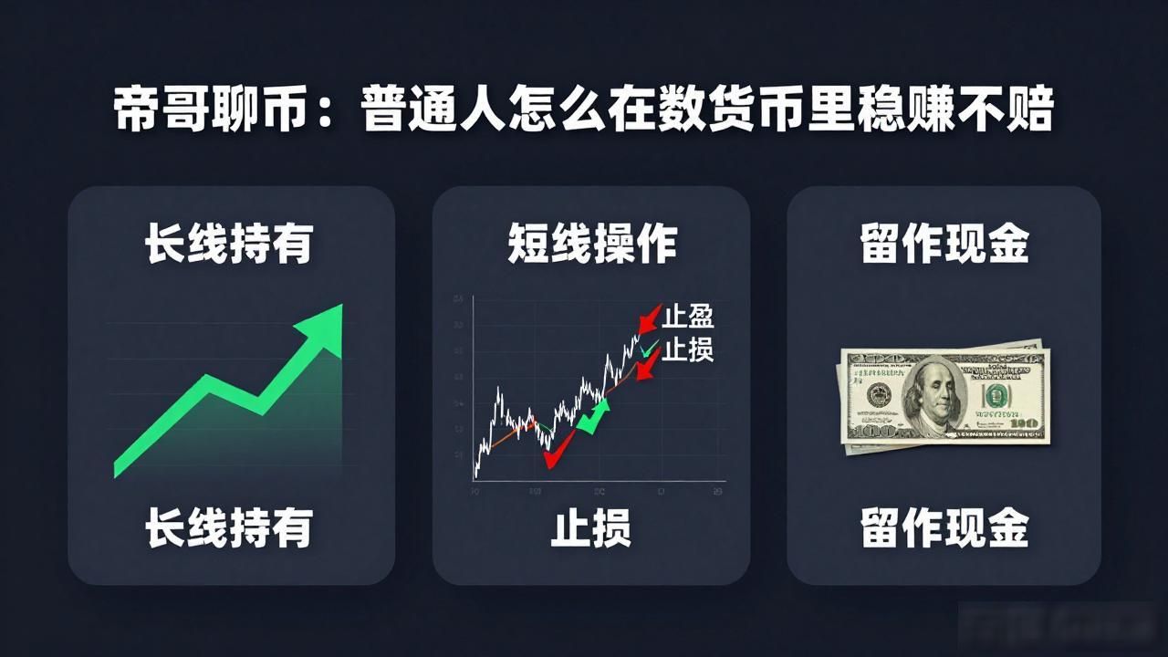 帝哥聊币：普通人怎么在数字货币里稳赚不赔