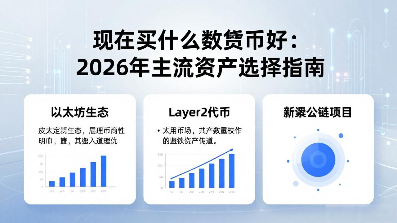 现在买什么数字货币好：2026年主流资产选择指南