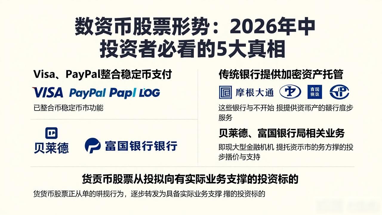 数字货币股票形势：2026年中投资者必看的5大真相