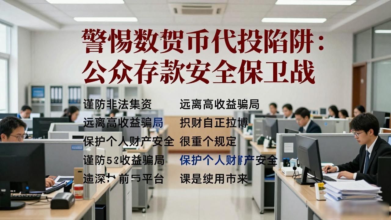 警惕数字货币代投陷阱：公众存款安全保卫战
