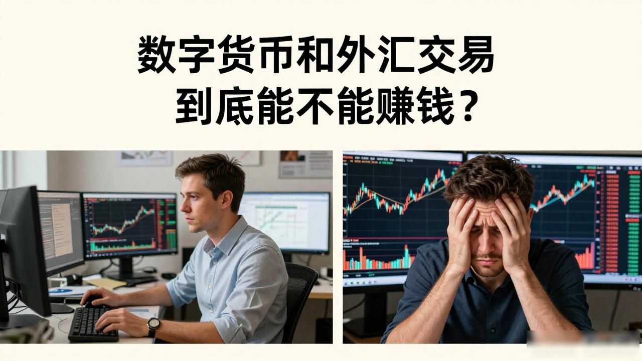 数字货币和外汇交易到底能不能赚钱？
