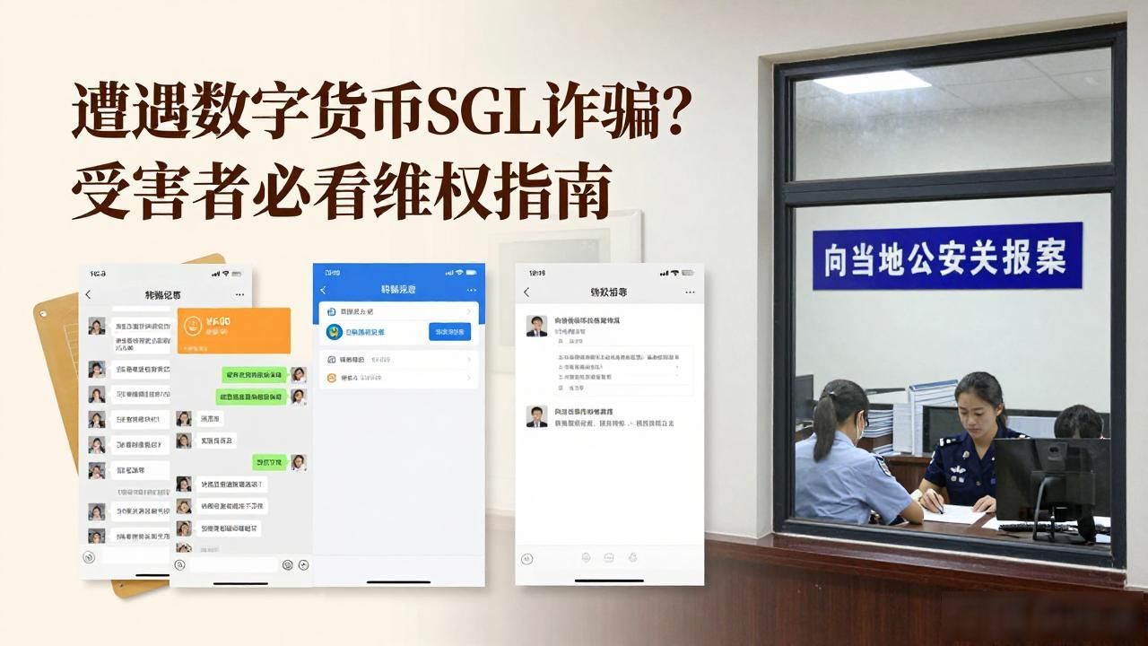 遭遇数字货币SGL诈骗？受害者必看维权指南