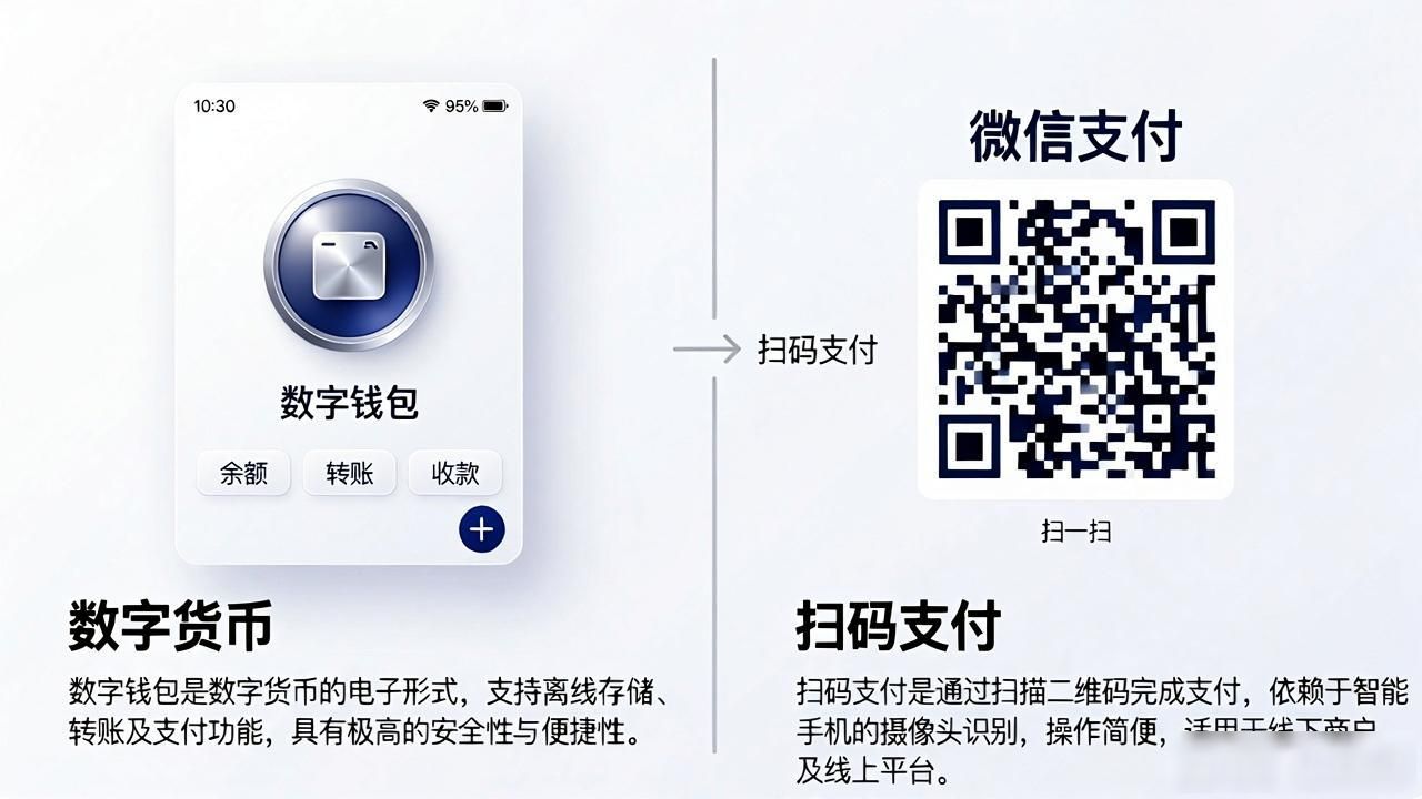 数字货币能扫微信吗？一文讲清扫码支付的区别与现状