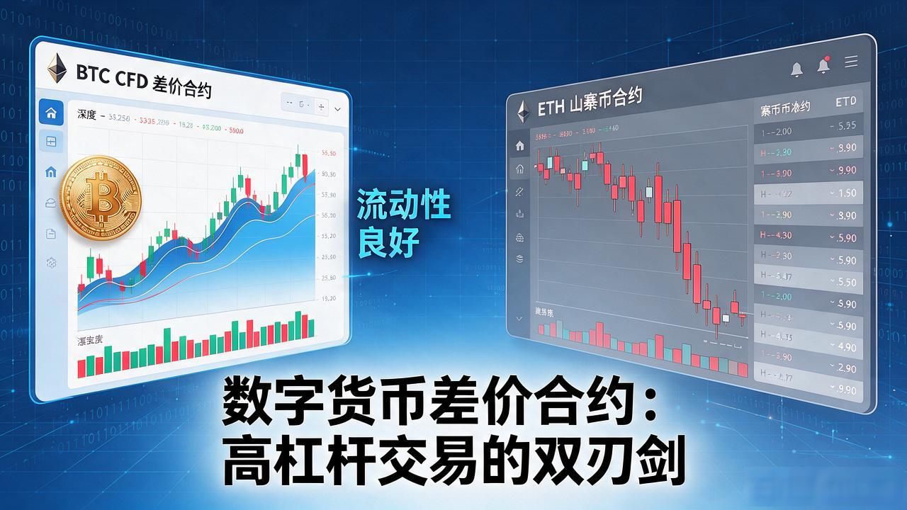 数字货币差价合约：高杠杆交易的双刃剑