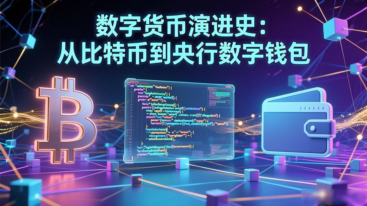 数字货币演进史：从比特币到央行数字钱包