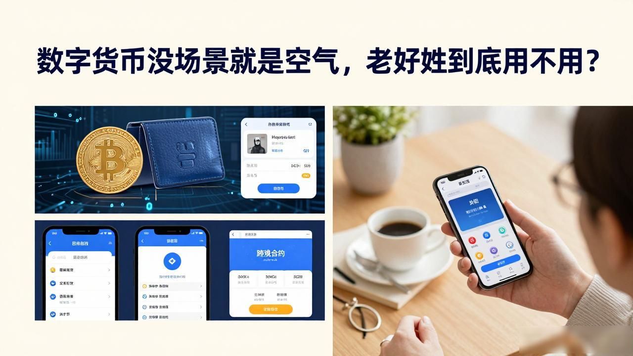 数字货币没场景就是空气，老百姓到底用不用？