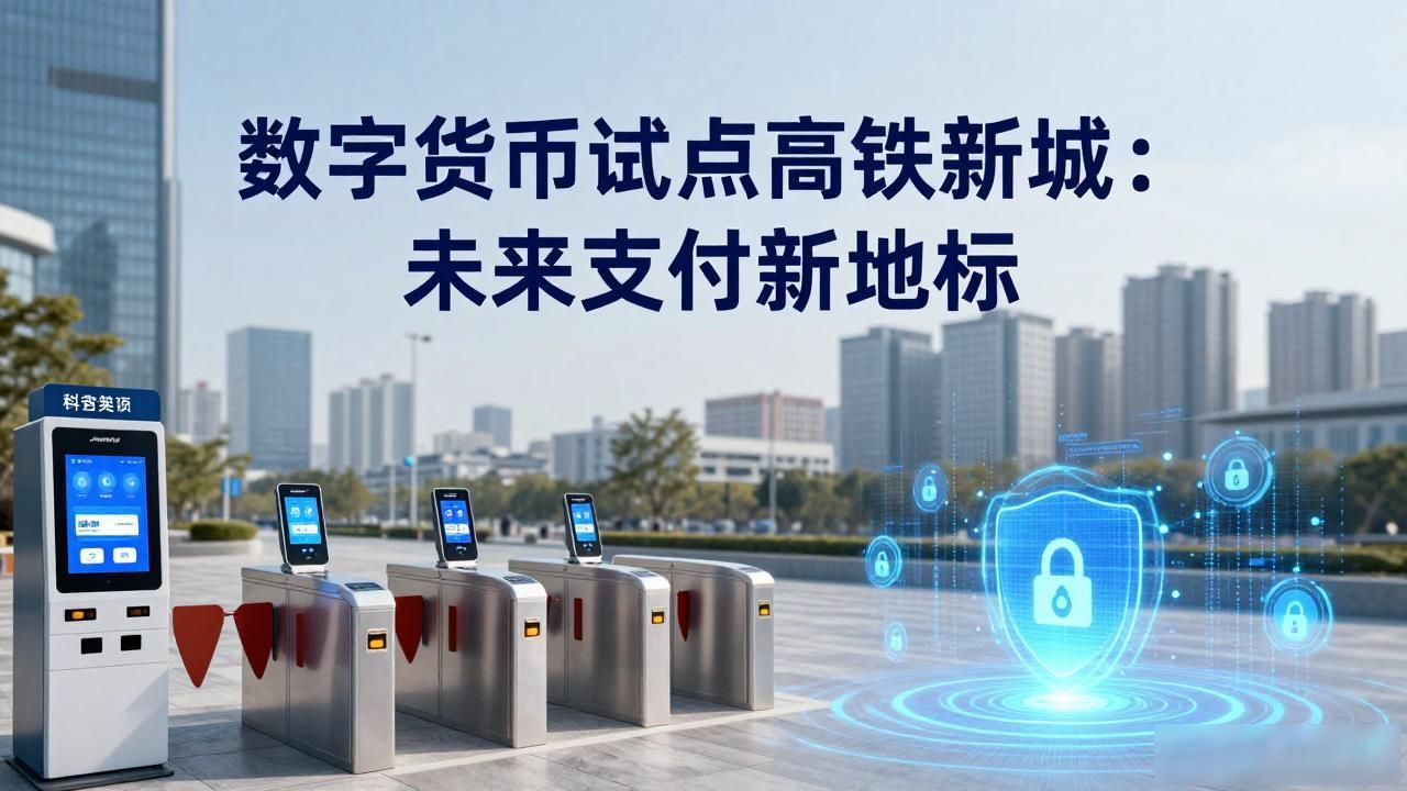 数字货币试点高铁新城：未来支付新地标