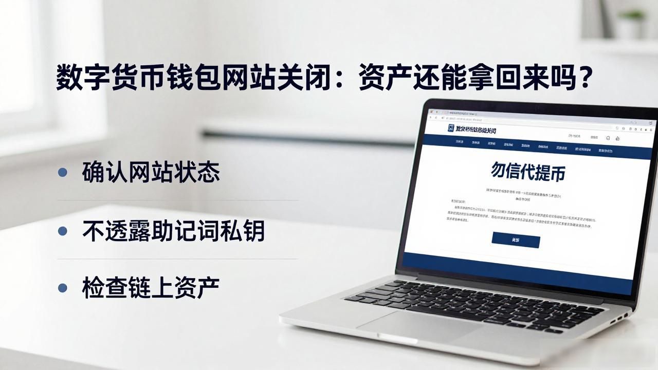 数字货币钱包网站关闭：资产还能拿回来吗？