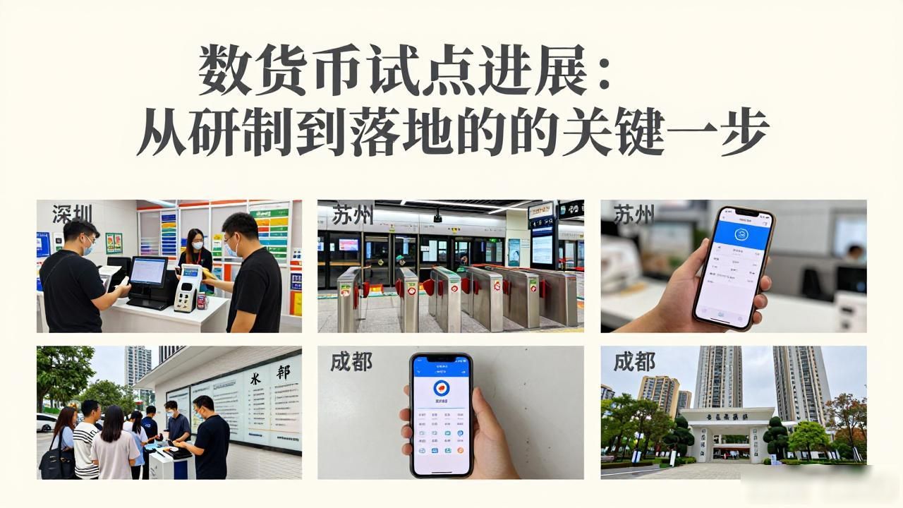 数字货币试点进展：从研制到落地的关键一步