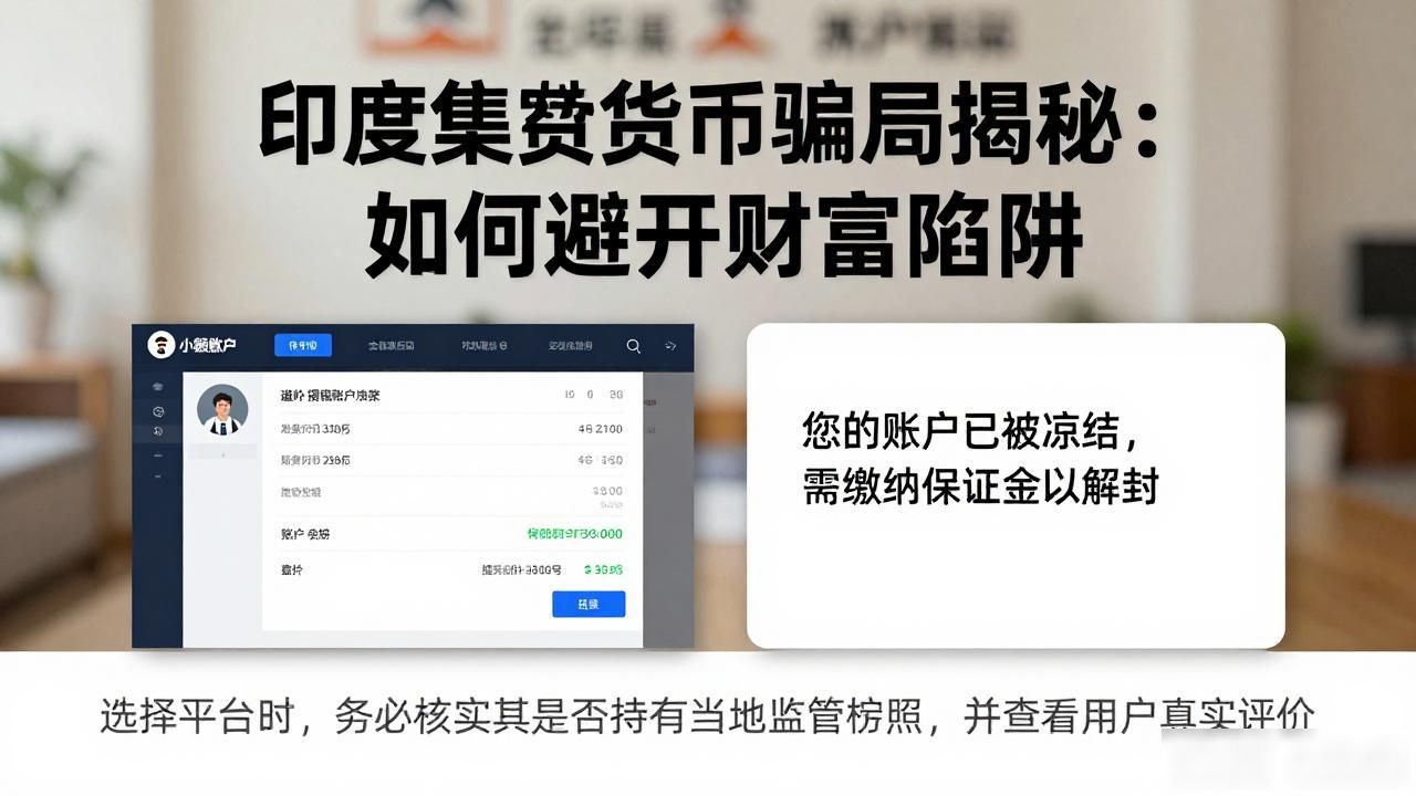 印度数字货币骗局揭秘：如何避开财富陷阱