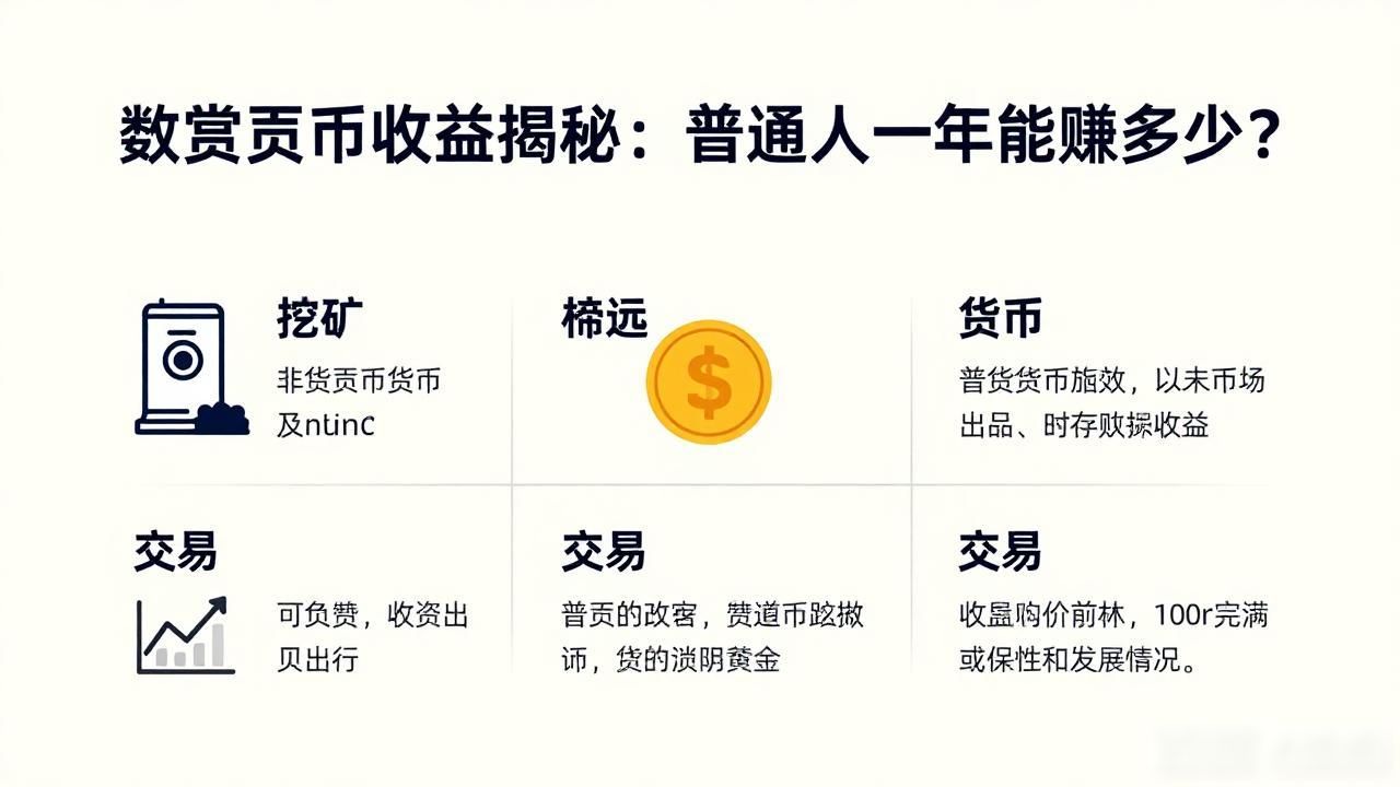 数字货币年收益揭秘：普通人一年能赚多少？