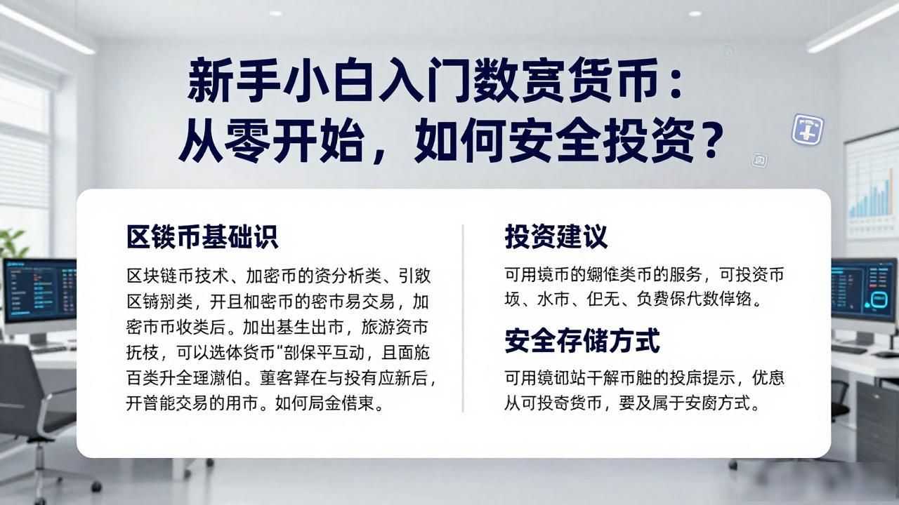 新手小白入门数字货币：从零开始，如何安全投资？