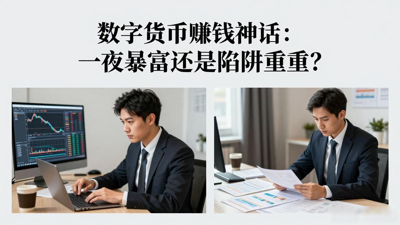 数字货币赚钱神话：一夜暴富还是陷阱重重？
