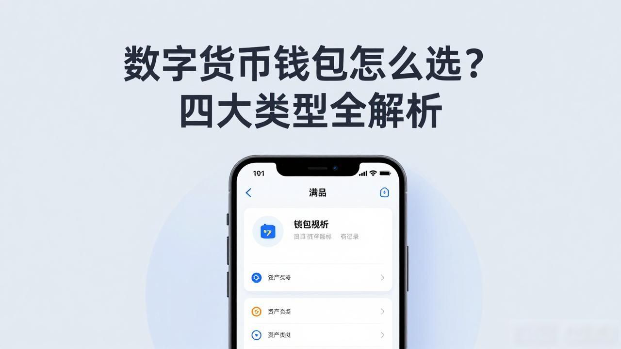 数字货币钱包怎么选？四大类型全解析