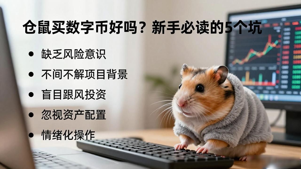 仓鼠买数字货币好吗？新手必读的5个坑