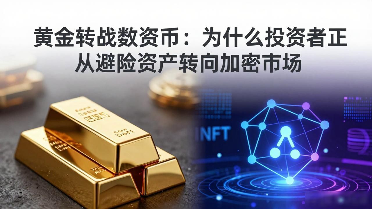 黄金转战数字货币：为什么投资者正从避险资产转向加密市场