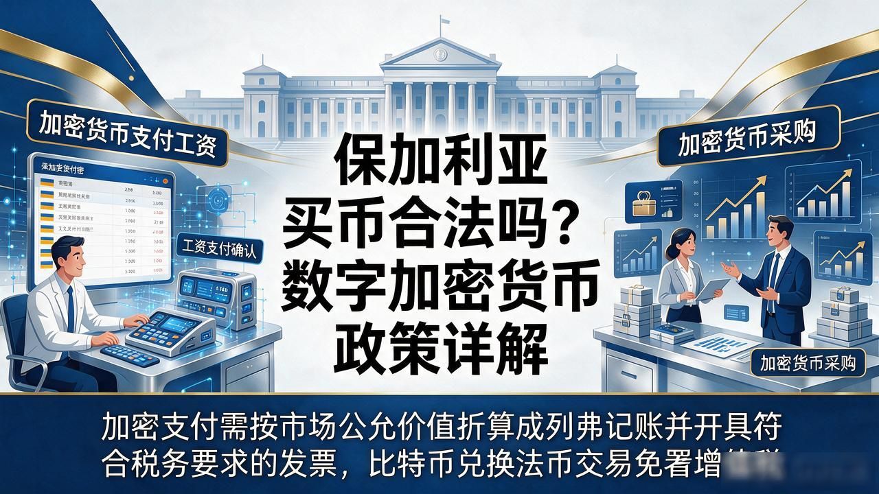 保加利亚买币合法吗？数字加密货币政策详解