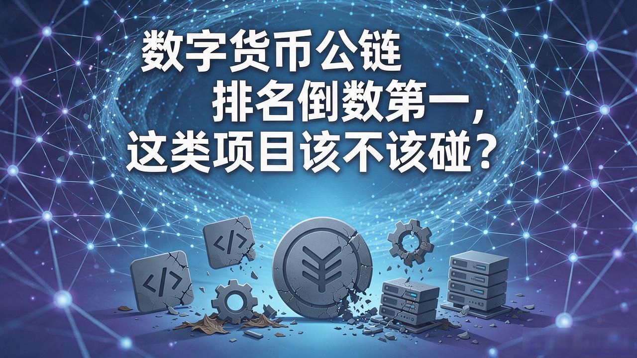 数字货币公链排名倒数第一，这类项目该不该碰？