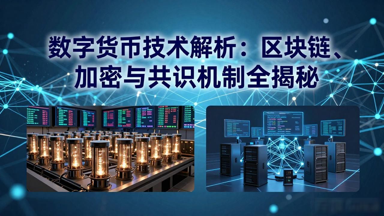 数字货币技术解析：区块链、加密与共识机制全揭秘