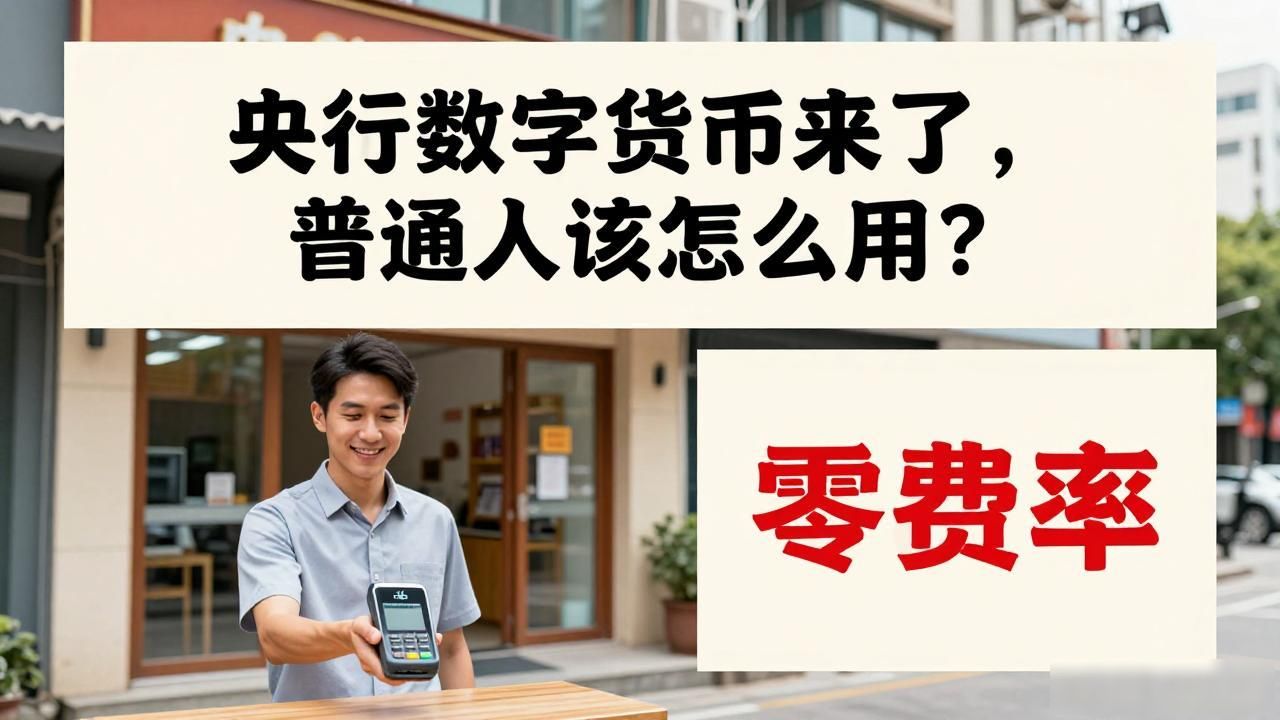 央行数字货币来了，普通人该怎么用？