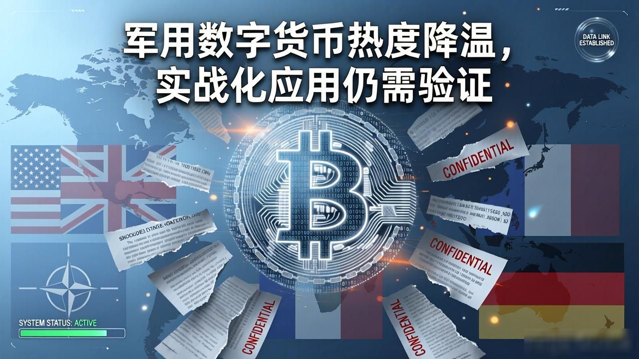 军用数字货币热度降温，实战化应用仍需验证