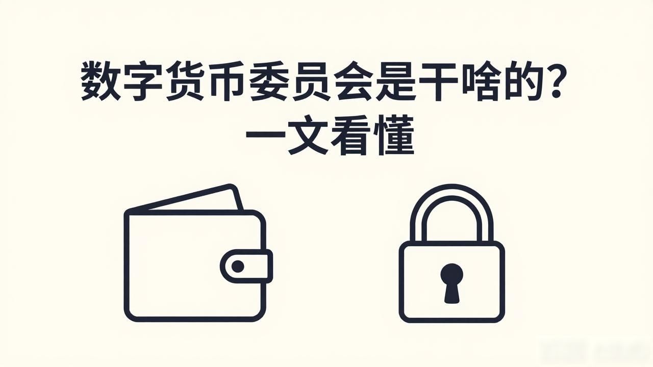 数字货币委员会是干啥的？一文看懂