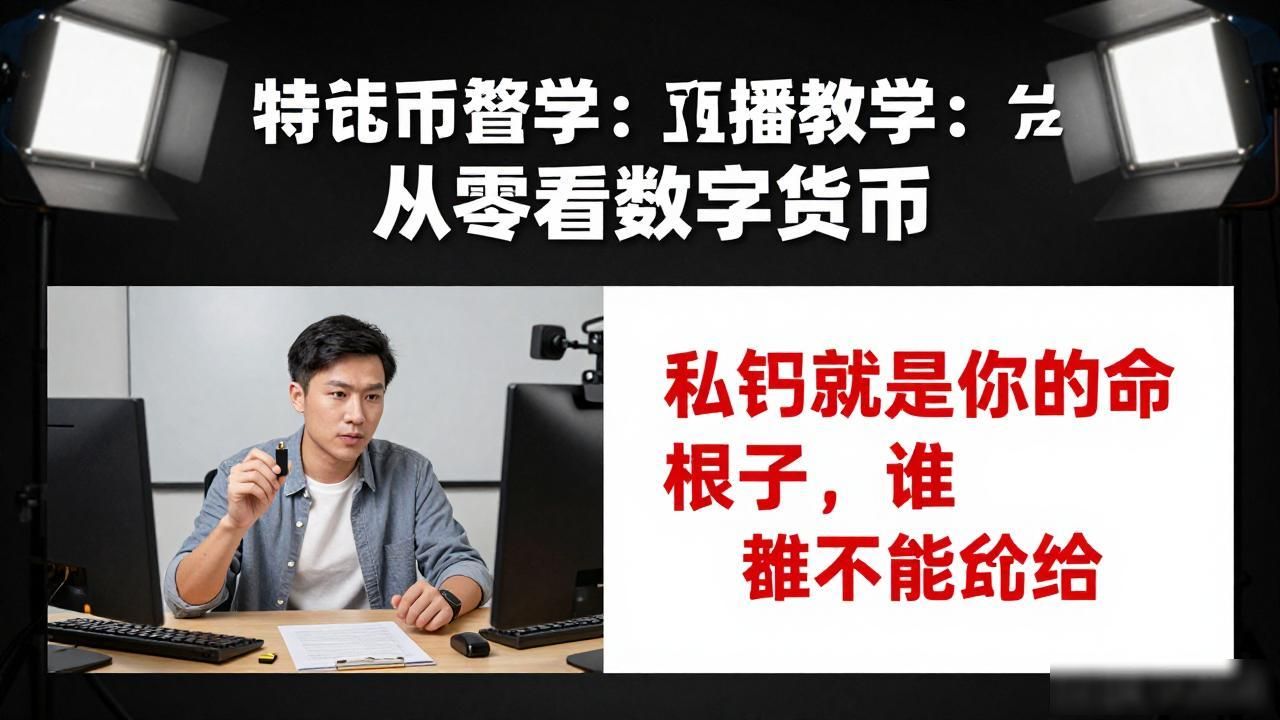 比特币直播教学：从零看懂数字货币