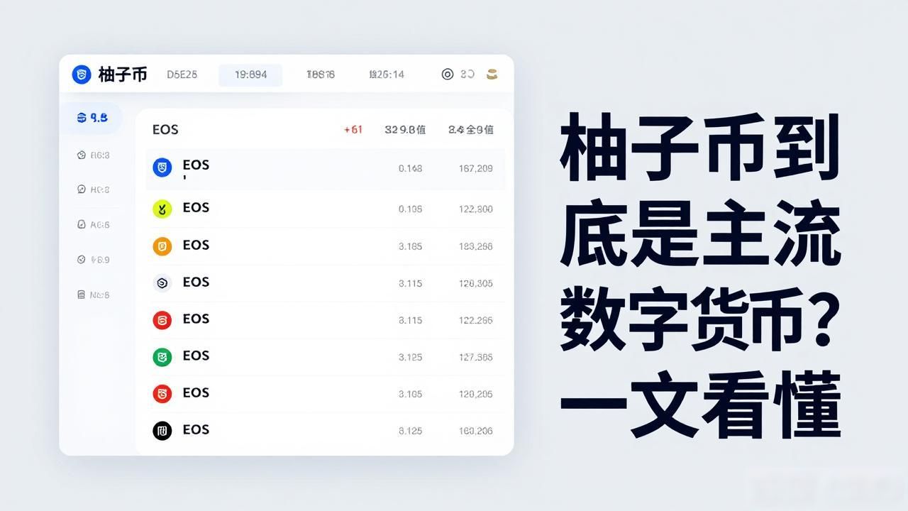 柚子主流数字货币_主流数字货币判断维度_柚子是不是主流数字货币