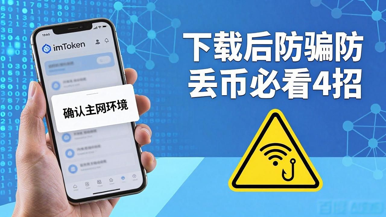 imToken安全交易指南：下载后防骗防丢币必看4招