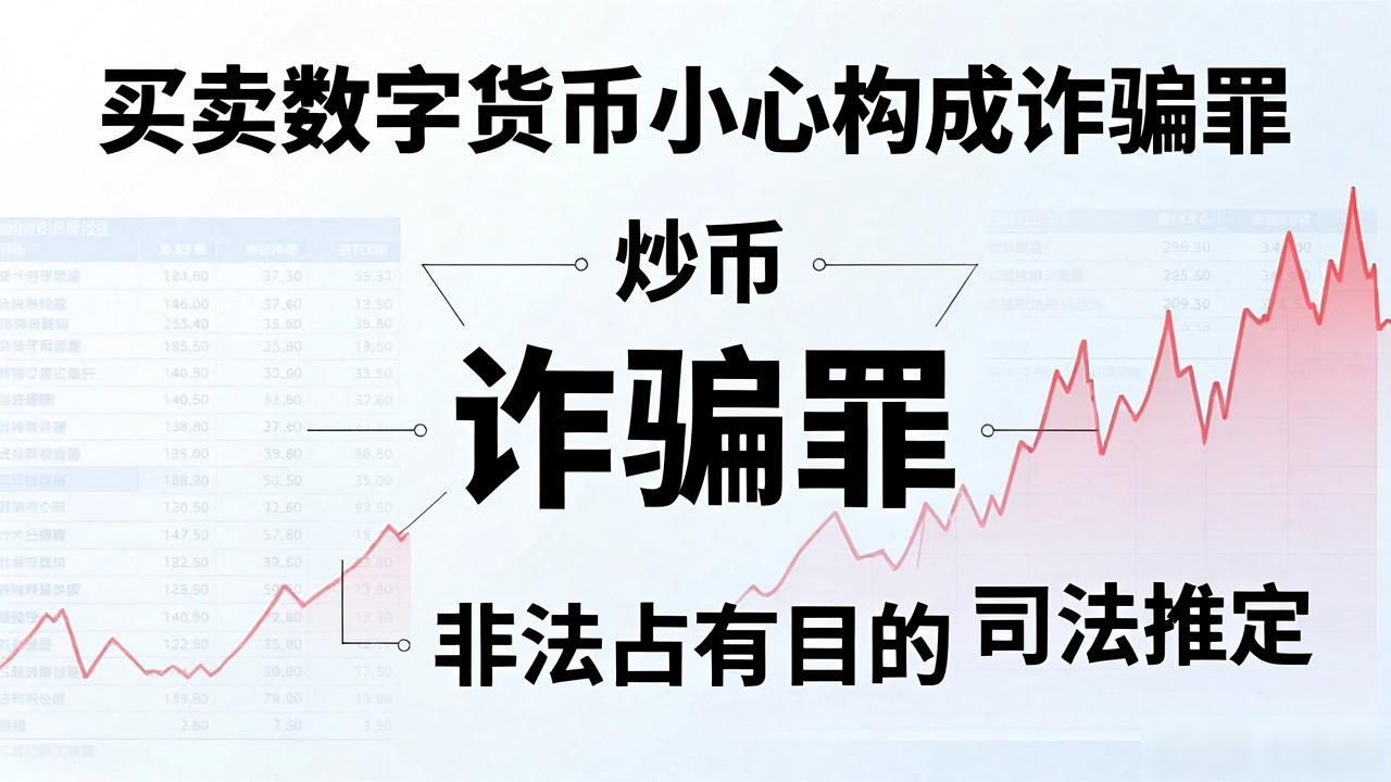 买卖数字货币小心构成诈骗罪