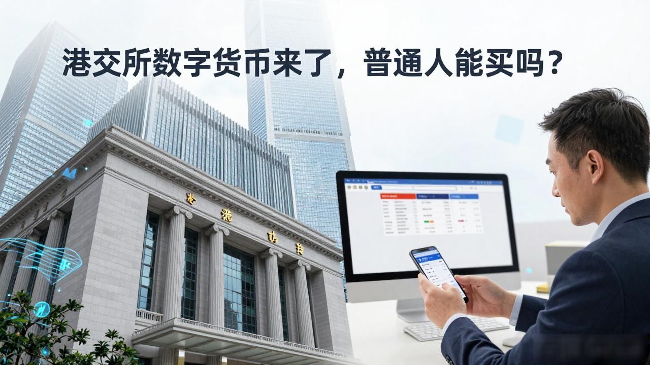 港交所数字货币来了，普通人能买吗？