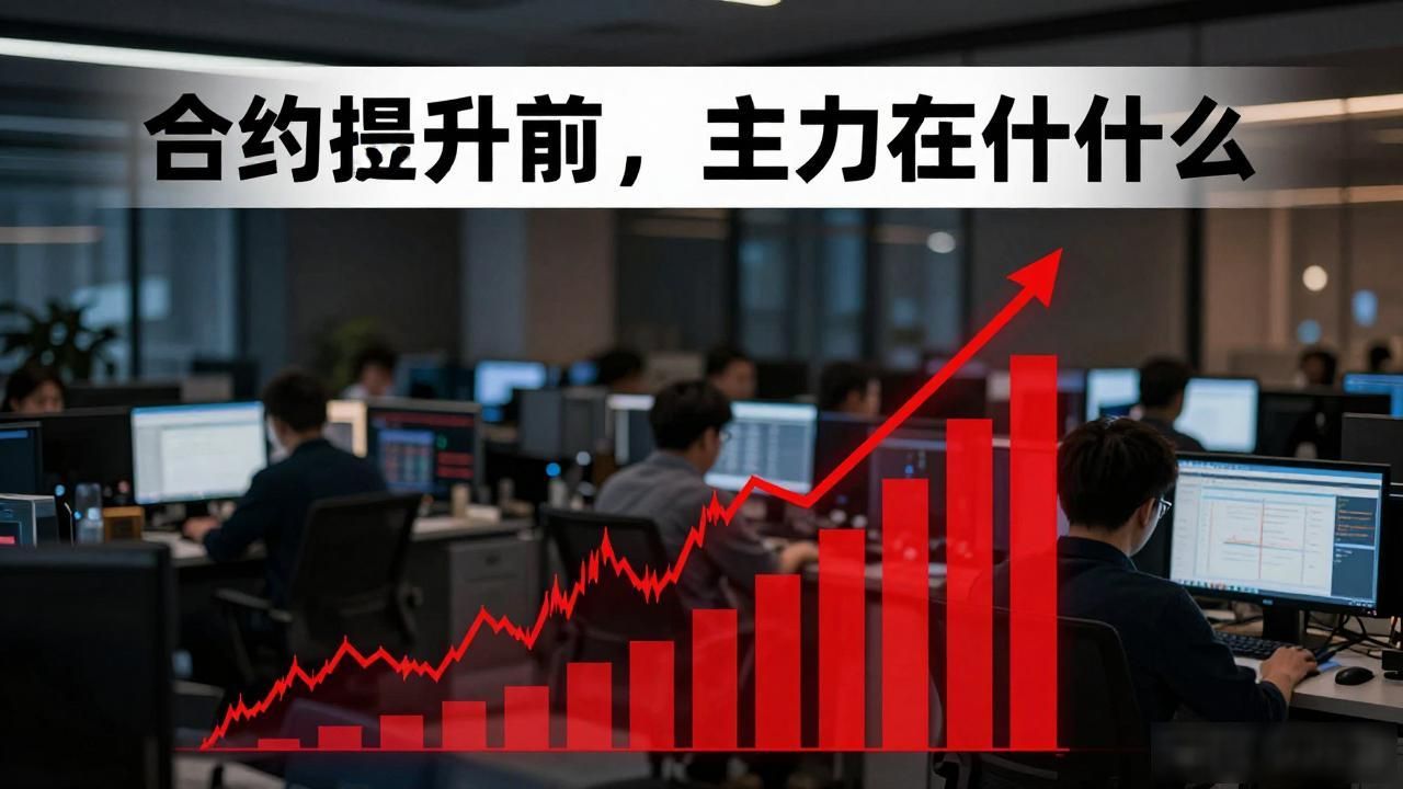 合约拉升前，主力在做什么